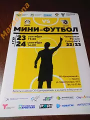 _ Тюмень - Синара Екатеринбург 2022/2023