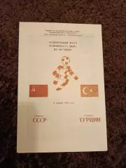 СССР - Турция 1989