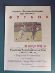 ТМ! Никополь ветераны - Кривбасс Кривой Рог ветераны 2006
