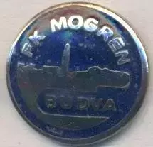 футбол.клуб Могрен (Чорногорія ЕМАЛЬ випуклий1 /Mogren,Montenegro football badge
