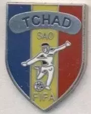 Чад, федерація футболу,№3 ЕМАЛЬ /Chad football federation assn. enamel pin badge