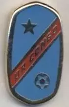 ДР Конго,федерація футболу№2 ЕМАЛЬ/DR Congo football federation enamel pin badge