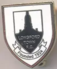 футбол.клуб Лонгфорд (Ірландія ЕМАЛЬ/Longford Town FC,Rep.Ireland football badge