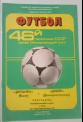 Динамо Киев - Днепр Днепропетровск 1983
