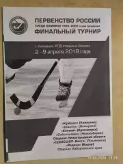 Хоккей с мячом Юниоры Кемерово 2018 Красноярск, Новосибирск, Ульяновск, Киров