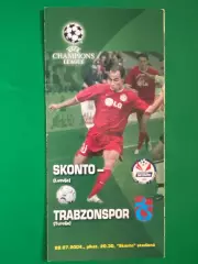 Сконто Рига- Трабзонспор. 2004.м.