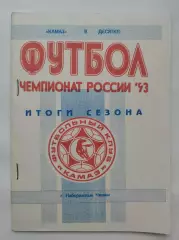 Футбол. Набережные Челны 1993 (32 страницы)