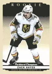 Карточка Zack Hayes / Зак Хейз (Vegas Golden Knights/Вегас Голден Найтс) НХЛ/NHL