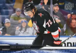 Карточка Tage Thompson / Тейдж Томпсон (Buffalo Sabres/Баффало Сейбрз) НХЛ/NHL