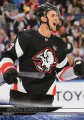 Карточка Mattias Samuelsson/Маттиас Самуэльссон (Buffalo Sabres/Баффало) NHL-НХЛ