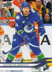 Карточка Kiefer Sherwood/Кифер Шервуд Vancouver Canucks/Ванкувер Кэнакс НХЛ/NHL