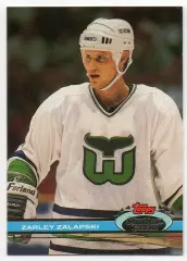 Карточка Z. Zalapski/Зарли Залапски (Hartford Whalers/Хартфорд Уэйлерс) НХЛ/NHL