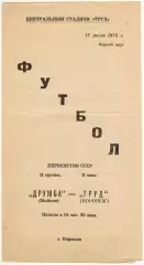 Труд Воронеж – Дружба Майкоп 17.07.1970