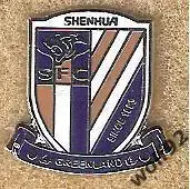 Знак ФК Шанхай Гринлэнд Шеньхуа Китай (1) /Shanghai Greenland Shenhua FC /2017