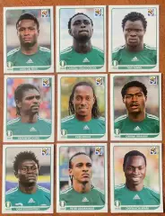 Футбол.Наклейки.Нігерія.Panini FIFA World Cup South Africa 2010