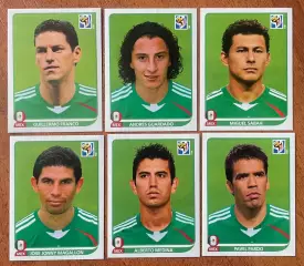 Футбол.Наклейки.Менсика.Panini FIFA World Cup South Africa 2010