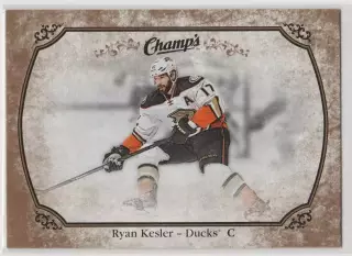 2015-16 Upper Deck Champ's Gold Variant Front #22 Ryan Kesler