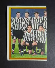 Наклейка Panini Ювентус Італія #57 Ліга Чемпіонів 1998/99