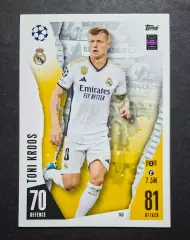 Картка Topps Тоні Кроос Реал Мадрид 2023/24