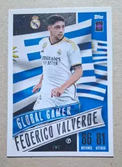 Картка Topps Valverde / Вальверде Реал Мадрид 2023/24